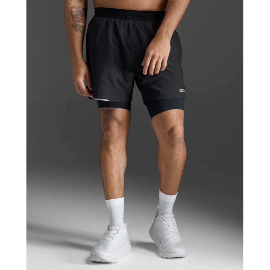 2XU AERO 2-IN-1 5 INCH RUNNING MEN'S SHORT