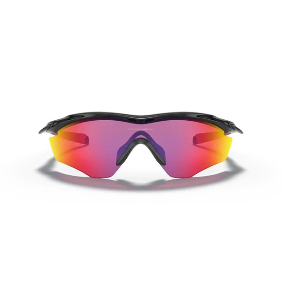 OAKLEY M2 FRAME XL POLISHED BLACK PRIZM ROAD SUNGLASSES