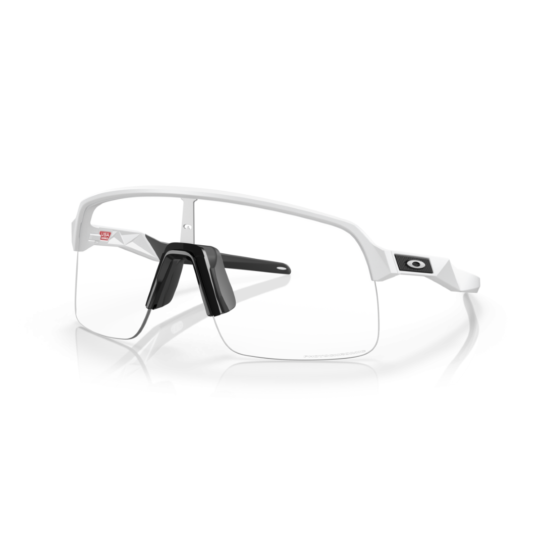 OAKLEY SUTRO LITE MATTE WHITE CLEAR PHOTOCHROMIC SUNGLASSES