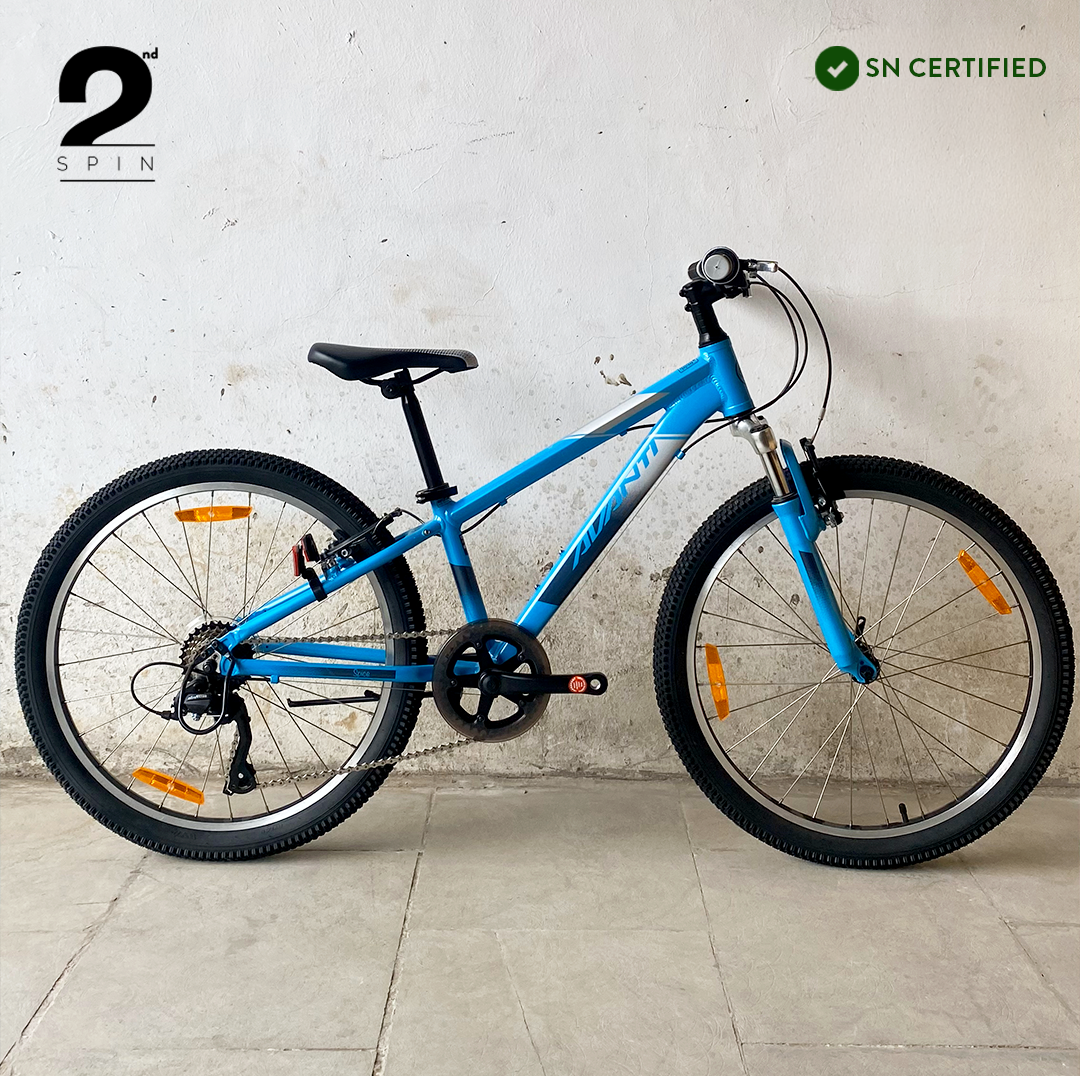 AVANTI SPICE 24 KIDS METALLIC SKY BLUE SN-CERTIFIED PREOWNED BIKE