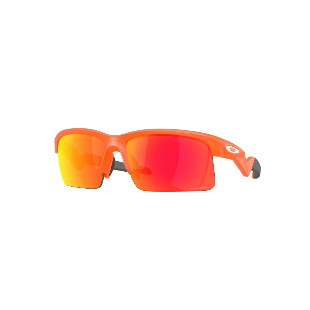 OAKLEY CAPACITOR POLISHED STONEWASH PRIZM ROAD SUNGLASSES