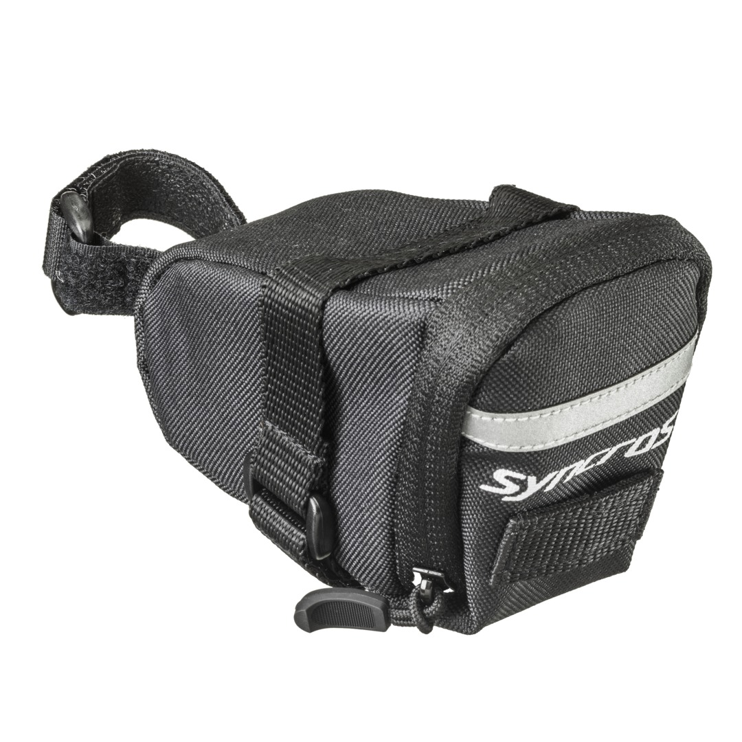 SYNCROS SADDLE BAG STRAP MOUNT SB-01 - BLACK MEDIUM SIZE