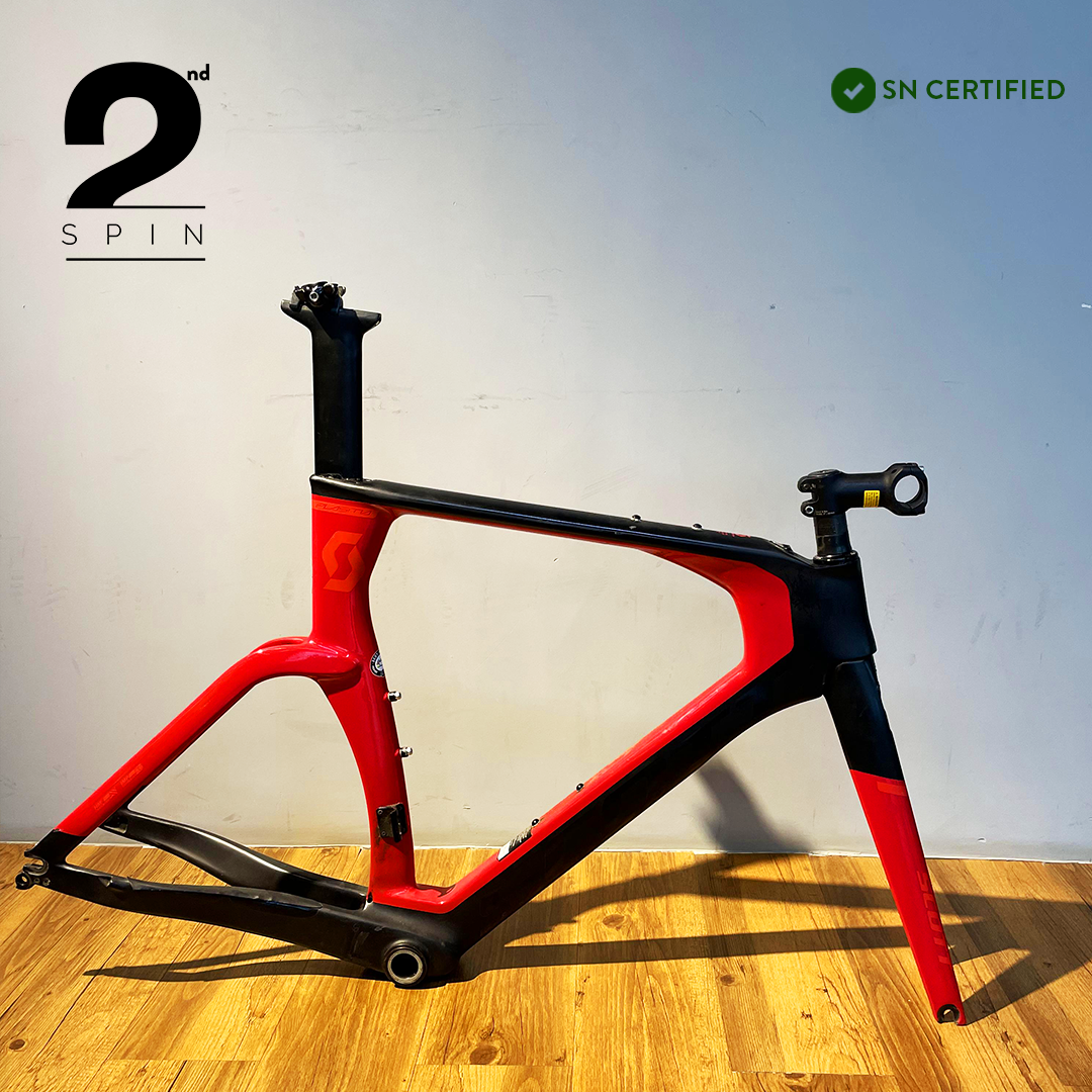 SCOTT PLASMA 10 MY17 SN-CERTIFIED PREOWNED FRAMESET