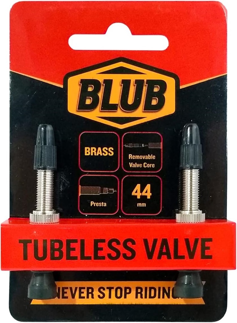 BLUB TUBELESS VALVES - BRASS