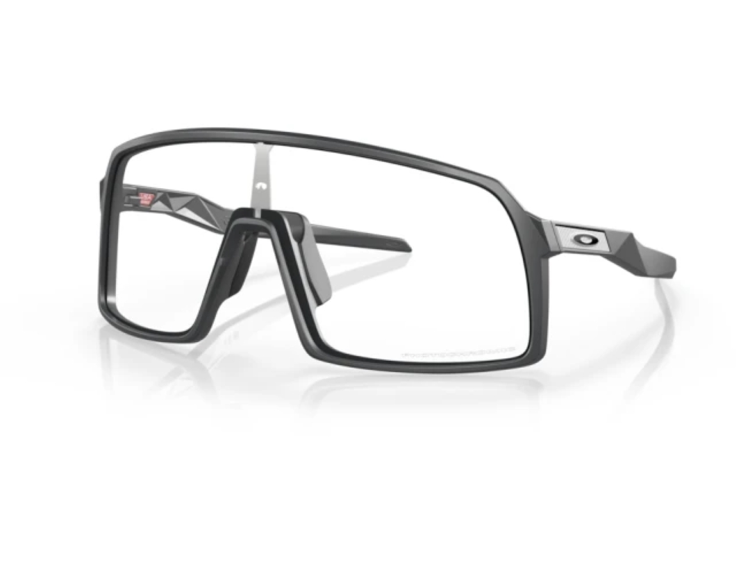OAKLEY SUTRO MATTE CARBON CLEAR PHOTOCHROMIC SUNGLASSES