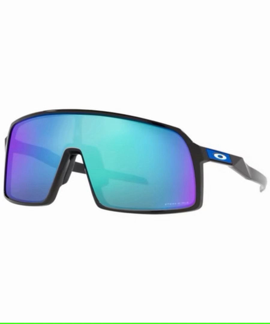 OAKLEY SUTRO POLISHED BLACK PRIZM SAPPHIRE SUNGLASSES