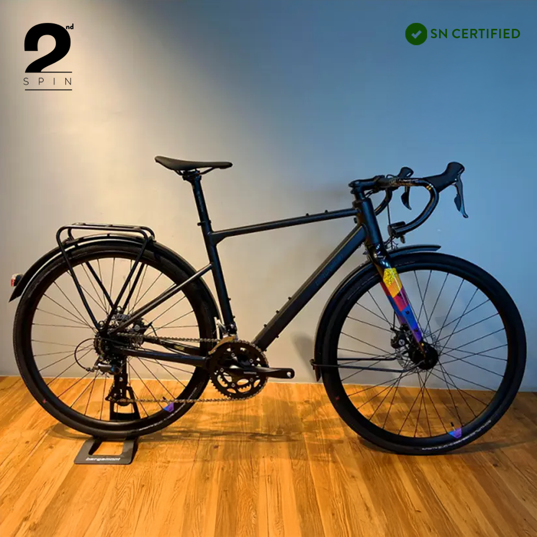 BERGAMONT GRANDURANCE RD 3 BLACK GRAVEL SN-CERTIFIED PREOWNED BIKE